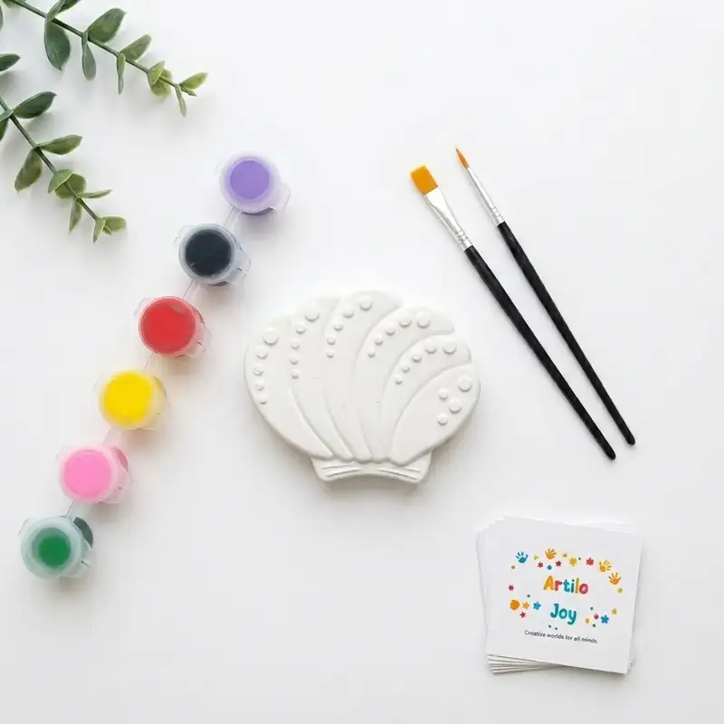 Product image of مجموعة تلوين كونكريت الماربل Crafty Wonders - بوكس 10 قطع