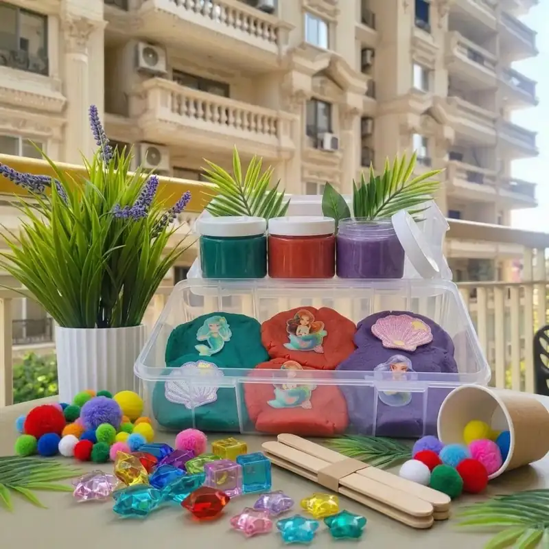 Product image of عالم حورية البحر – طقم تشكيل بالصلصال